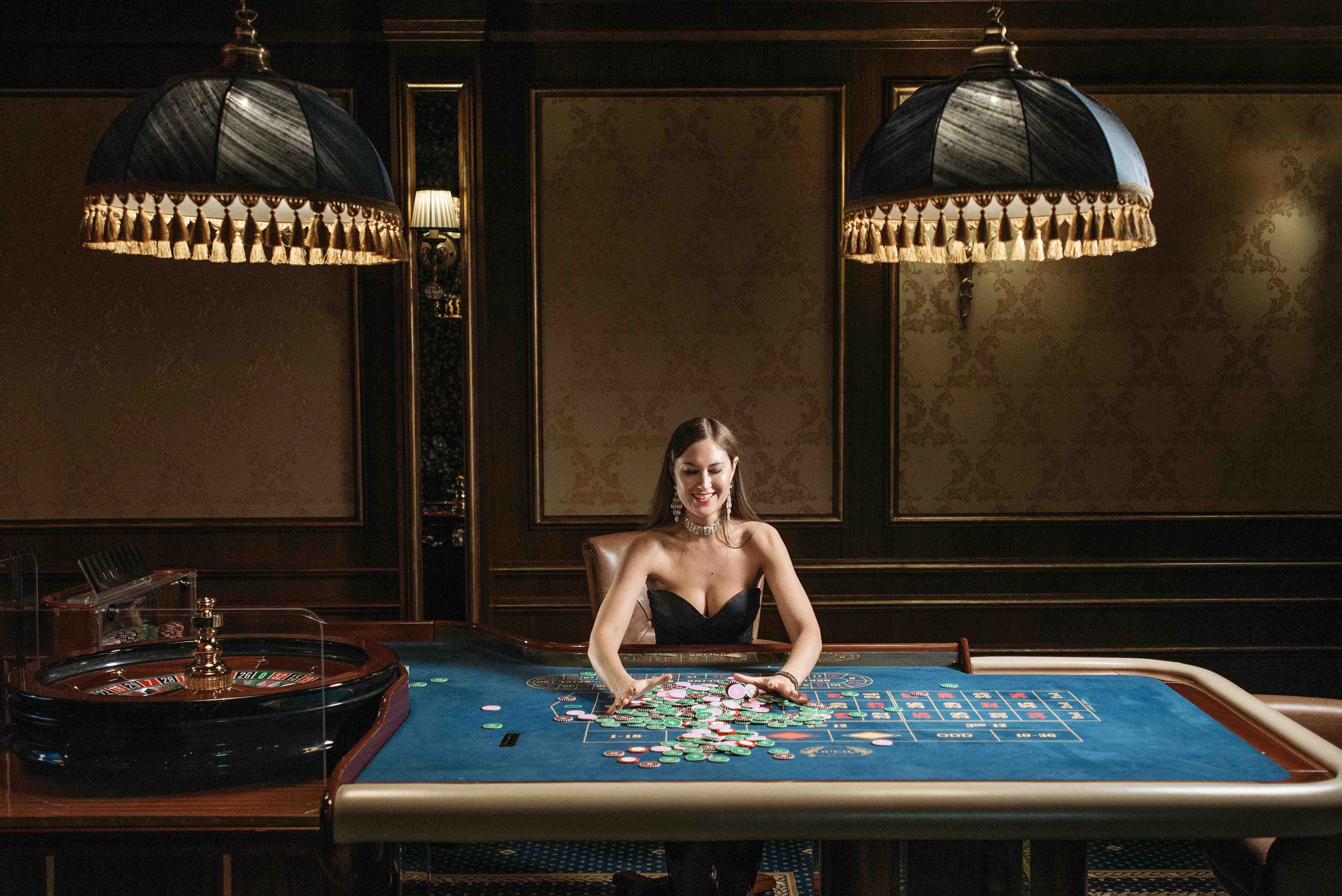 Surya4D Live Casino dealer asli streaming langsung meja baccarat